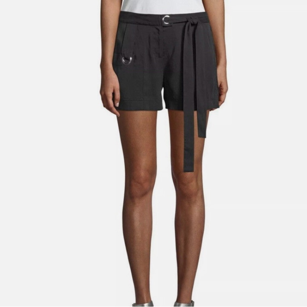 New Laundry by Shelli Segal black tie waist short